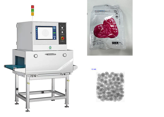 Mısır ve Patateslerin Kontrolü İçin 60Hz Gıda X Ray Muayene Makinesi