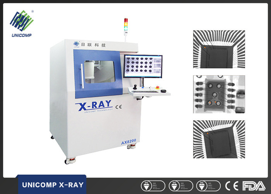 PCBA Kalite Testi için FPD 100kv Pcb X Ray Makinesi ile Unicomp AX8200