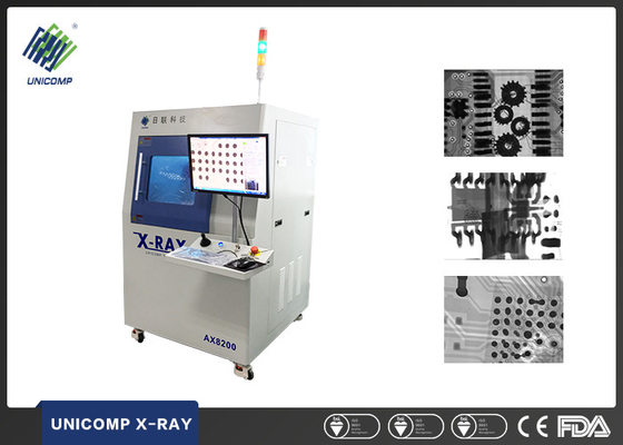 EMS Semiconductor Unicomp X Ray İnceleme Makinesi Elektroniği BGA AX8200