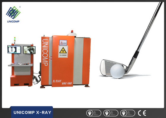 160KV Tüp Gerilim Döküm NDT X Ray Makinesi Golf Kulüpleri Kalite Kontrol İçinde