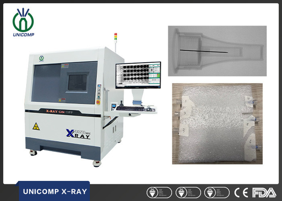 Tıbbi Şırınga İğnesi Muayenesi için Unicomp 90kv Yüksek Çözünürlüklü X-ray Makinesi AX8200MAX.