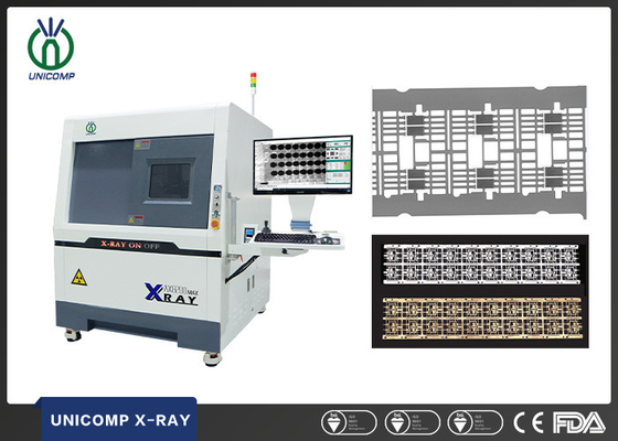 5 mikro kapalı tüp 90kv X-ray makinesi Unicomp AX8200Max yarı iletken çerçeve testi için