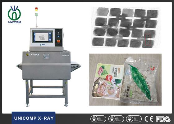 Gıda kontaminasyonu Muayenesi için X-ray Kontrol Sisteminin Unicomp fabrika tedariki