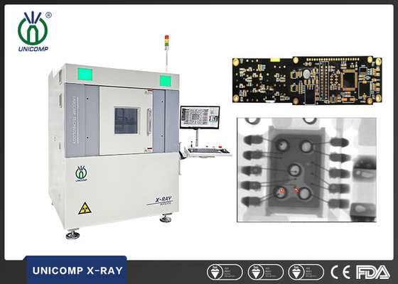 SMT PCBA BGA lehimleme için AX9100 130kV kapalı tüp X-Ray makinesi Boşluk denetimi ve PTH lehimleme hızı ölçümü