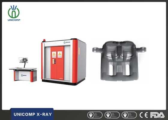 UNC Serisi NDT X-Ray Ekipmanı DR Amorf Silikon Detektörü ve 2600*2784*2440mm ayak izi ile