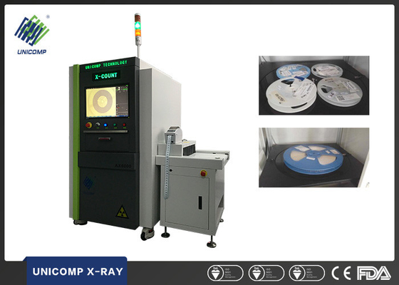 Unicomp X Ray Sayıcı Muayene Sistemi, SMD Chip Elektronik Bileşenler Sayacı