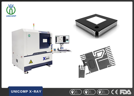5 Mikron Yüksek Çözünürlüklü 90kv X Ray Makinesi Unicomp AX7900 PCBA Testleri İçin Beş Mikronluk Tüple