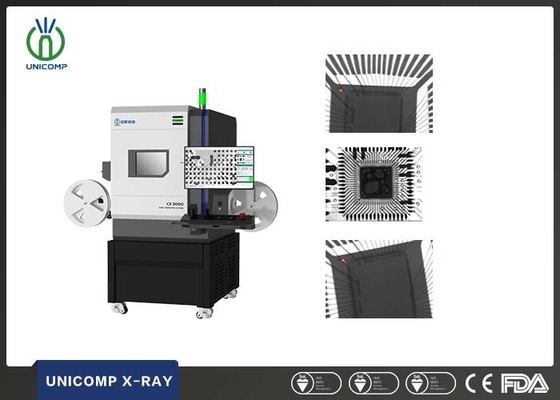 Unicomp Çevrimdışı Elektronik X Ray Makinesi 220VAC CX3000 EMS BGA PCBA için