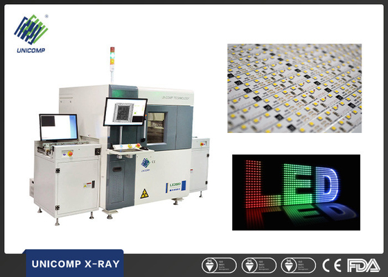LED Şerit Lehimleme Elektronik X Ray Sistemi Geçersiz Kusur Tespiti CNC Kontrol Modu