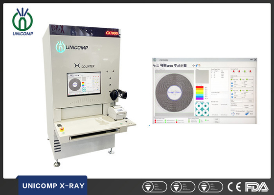 Unicomp SMD PCBA X Ray Chip Counter 440mm Tünel LCD Monitör