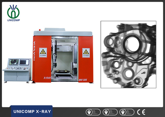 NDT için 5 Eksenli 2D Endüstriyel X Ray Makinesi UNC225 Radyografi Sistemi