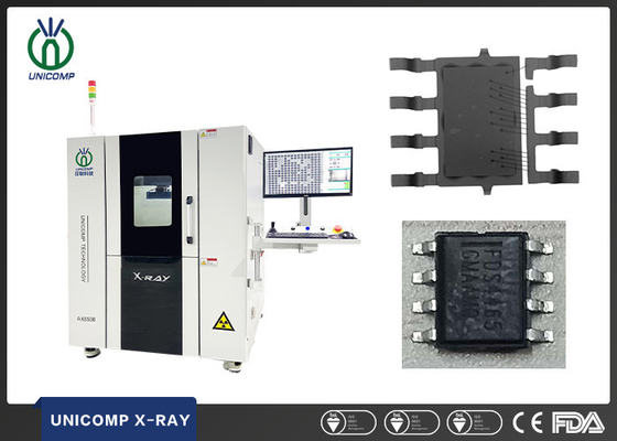 100KV Yarı İletken için CSP LED X Ray Makinesi Kapalı Tüp Flip Chip AX8500