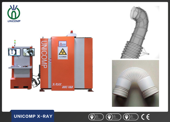 Plastik boru iç kaynak kusurlarının denetimi için Yüksek Çözünürlüklü NDT X-Ray makinesi UNC160