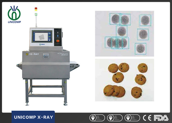 otomatik Gıda X Ray Kontrol Makinesi 120kv 210W Unicomp