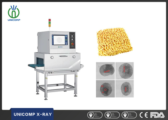 Paketlenmiş Instant Noodles/Cup Noodles içindeki yabancı maddelerin tespiti için X-Ray Denetim Sistemi