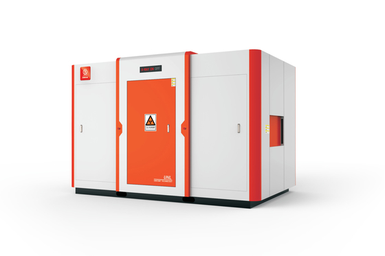 Ayrılmış X-ışını tüpü Tipi 6000KG Tekerlek Merkezi Denetimi için UNL Serisi NDT X-ışını Makinesi DR
