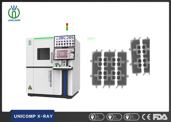 IC Eğrilik Ölçümü Unicomp AX9100MAX 84μm piksel boyutu ve 60° eğilim açısı olan X-Ray Makinesi