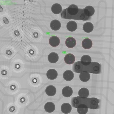 Yüksek Spesifikasyonlu Elektronik Taşlar 2D ve 2.5D X-Ray Makinesi Unicomp AX9100MAX 360 Derece Dönüş Masası ile BGA ve PCB Denetimi İçin