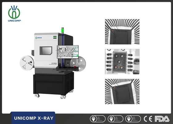 Elektronik için Unicomp CX3000 Masaüstü X Ray Makinesi Yarı İletken Bileşenleri