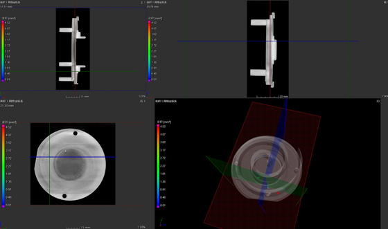 Unicomp UNCT2600 Yüksek çözünürlüklü 225KV 3D CT Sistemi NDT Precision Computed Tomography For Castings Porosity Inspection