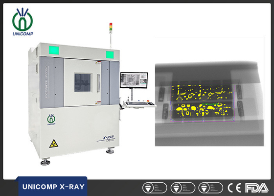 Elektronik Endüstrisi Unicomp X Ray 130kV AX9100 SMT PCBA LED Lehimleme için