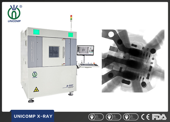 130kV X Ray İnceleme Makinesi AX9100 EMS PCBA BGA için Eğilebilir HD Görüntü Dedektörü