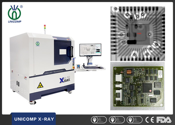 AX7900 Unicomp X Ray Makinesi SMT PCB PCBA BGA İnceleme Yüksek Çözünürlükler
