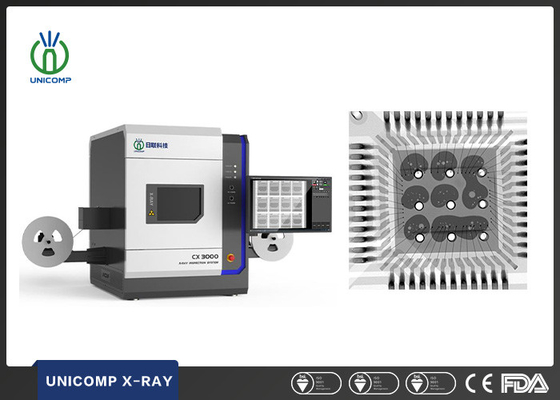 Elektronik Yarı İletken için Küçük Ayak İzi Masaüstü X Ray Makinesi Kompakt Taşınabilir