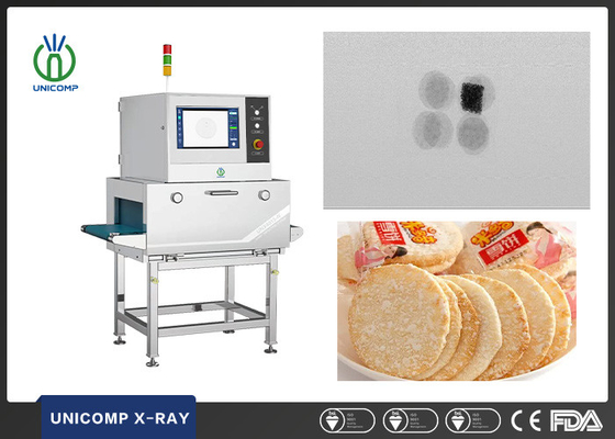 UNX4015N X Ray Ekipmanı Gıda Safsızlığı Gerçek Zamanlı Sıralı Tespit