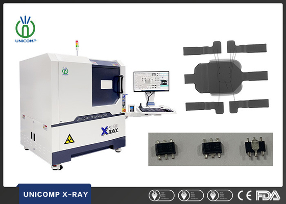 CE FDA ile IC Semicon Kurşun Çerçeve Muayene için 2D Mikrofokus X Ray Makinesi