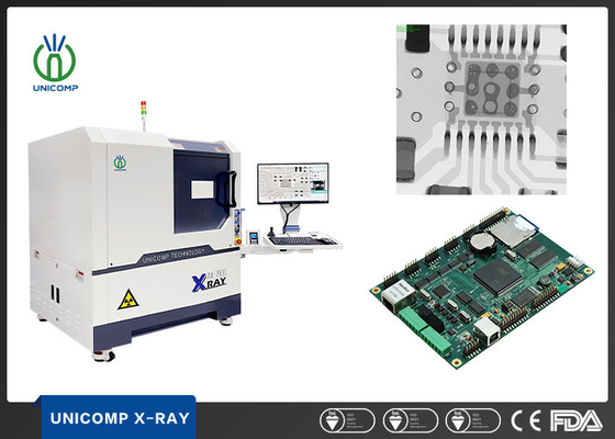 PCBA Kusur Tespiti Unicomp AX7900 için FPD 90KV X Ray Muayene Sistemi