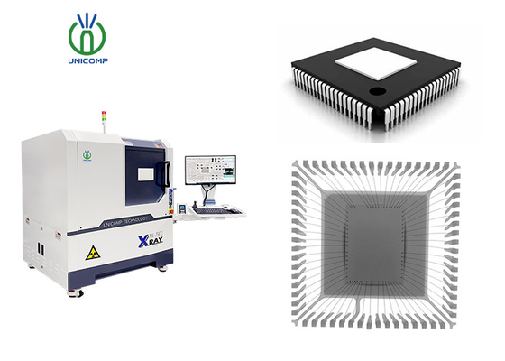 Unicomp AX7900 Mikron Odaklı X-ışını Makineleri IC Bileşenleri Bağlantı Kabloları Testi İçin