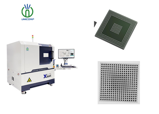 SMT IC Kapalı Tüp 5 Mikron Odak Noktası Unicomp AX7900 ile X-Ray Makinesi