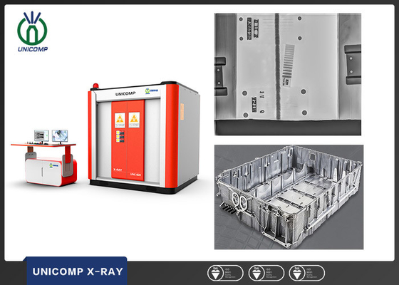 Otomobil Parçaları Lityum Pil Konumu için Robot Yönetimiyle Yüksek Hassasiyetli X-ışını Denetim Makinesi