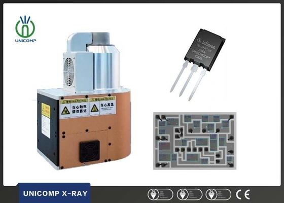 IGBT Kusur Kontrolü Mikrofokus X ışını kaynağı X ışını algılama makinesine monte edilmiş