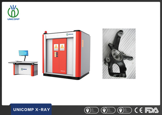 Yüksek hassasiyetli gözeneklik X-ışını denetim makinesi Unicomp UNC320 Knuckle dökümler için hatalar CNC program denetimi