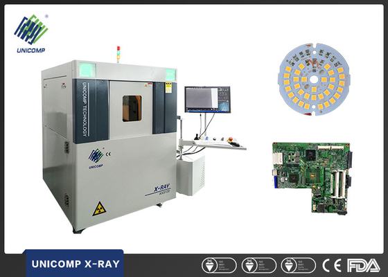 Elektronik SMT BGA X-Işını Muayene Sistemi 130KV CSP LED AX9100, 1900kg