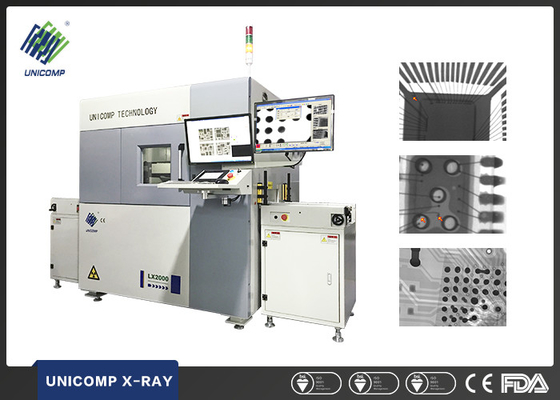 LX2000 Online X Ray Algılama Ekipmanı Gri Renk Kontrolü LED SMT BGA CSP