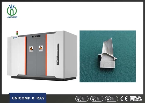 320KV CT Makinesi Unicomp UNCT3200 Silindir, Metal dökümler, Havacılık parçaları için 3D yıkıcı olmayan test