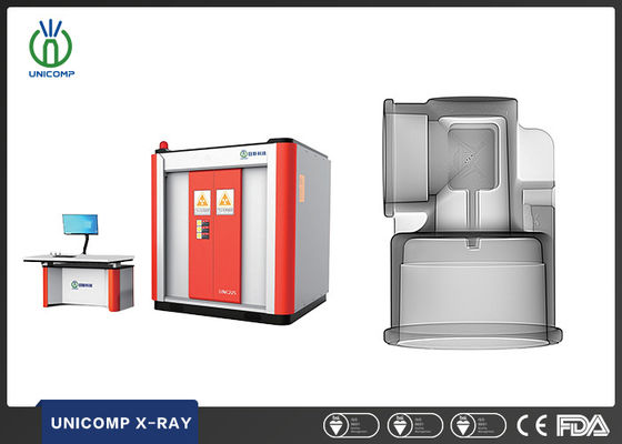 NDT Dijital Radyografi Makinesi UNC450 Otomotiv yedek parça projesini test etmek için Unicomp X-Ray Makinesi