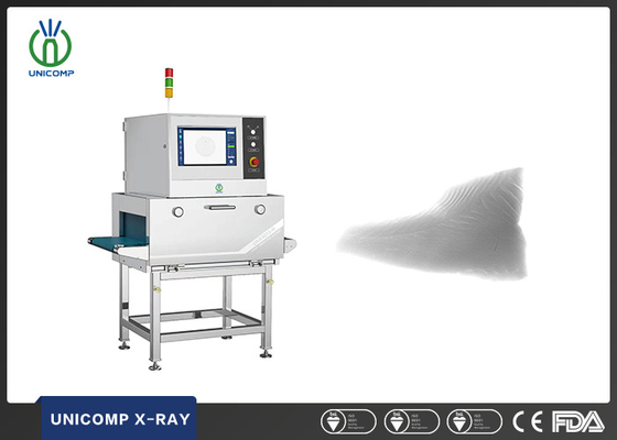 Somon ve balık içindeki kemikler için Ultra Performans X-Ray Denetim Sistemi Unicomp UNX4015N