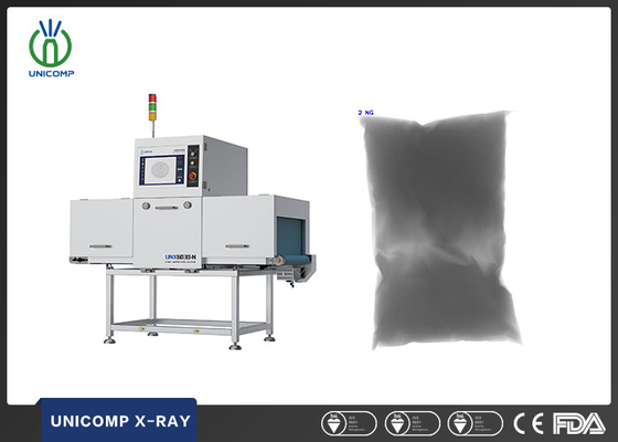Unicomp UNX6030N Gıda X Ray Çelik Detektör Makinesi Çelik, Seramik, Taş, Kemik, Cam gibi yabancı nesneleri kontrol eder.
