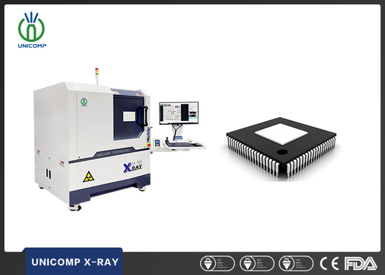 90kv Gerçek Zamanlı Yüksek Hassasiyetli X Ray Makinesi Unicomp AX7900 PCBA Kalite Kontrolü için