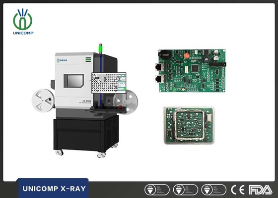 CX3000 Elektronik PCBA Unicomp X Ray Algılama Makinesi, Masa Üstü X Ray Makinesi
