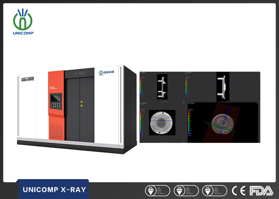 Unicomp UNCT2600 Yüksek çözünürlüklü 225KV 3D CT Sistemi NDT Precision Computed Tomography For Castings Porosity Inspection