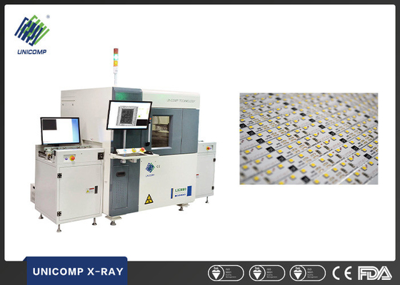 2kW LED Aydınlatma Ampülleri X Ray İnceleme Makinesi On Line Modlu 130KV Tüp Gerilim