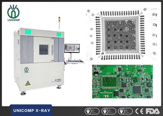 SMT BGA Lehimleme Boşluk Ölçümü X-Ray Makinesi Microfocus 130kV