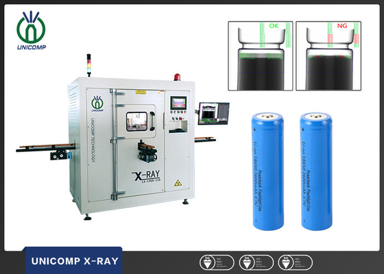 Satır içi 26650 Lityum Pil X Ray Makinesi Unicomp LX1Y60 SPC Yazılımı