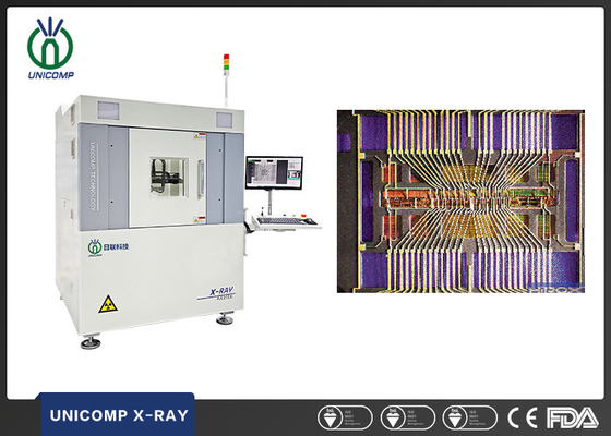 SMT BGA Lehimleme için Microfocus Kapalı Tüp Unicomp X Ray 130kV 3um