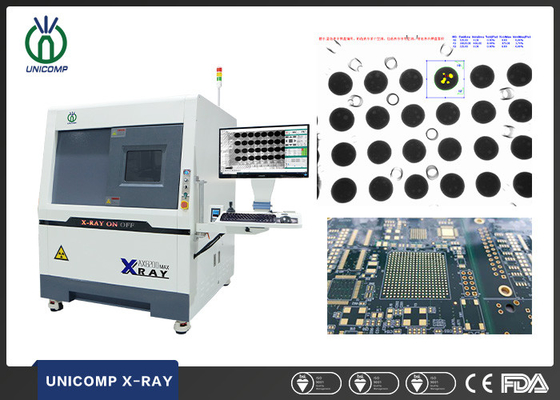 SMT BGA QFN Boşlukları için 5um 90kV X Ray Tarayıcı Makinesi Unicomp AX8200MAX